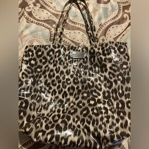 Kate Spade Leopard Vinyl tote